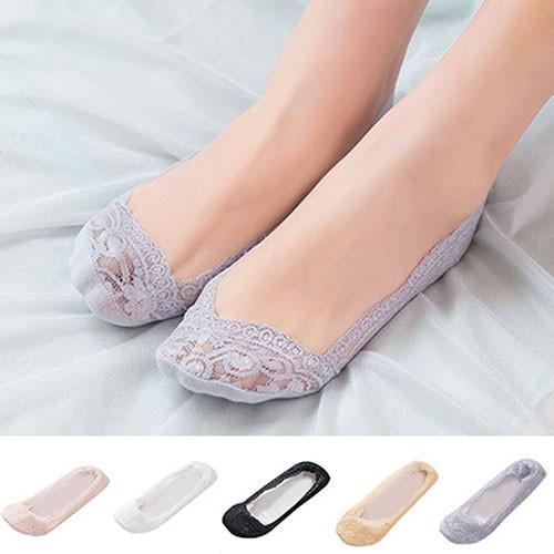 Tất ren nữ vớ ren nữ chống trượt và kháng khuẩn