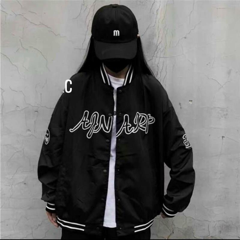 Áo Bomber Dù 2 Lớp AJN 28 Unisex Nam Nữ Áo Khoác Dù 2 Lớp Chất Đẹp In Sắc Nét