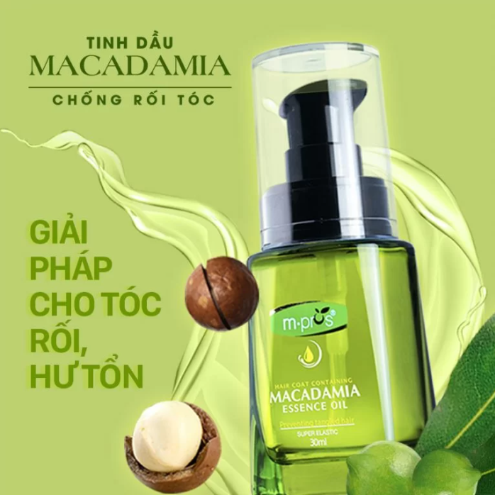 Tinh Dầu Macadamia Chống Rối Tóc M.pros