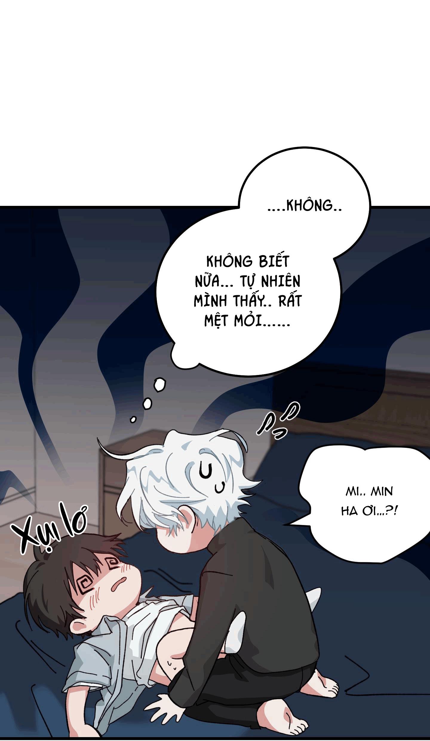 yêu tôi đi, thần hộ mệnh chapter 9 45