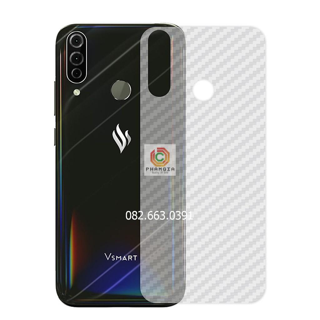 Skin Dán mặt sau dành cho carbon vsmart joy 3