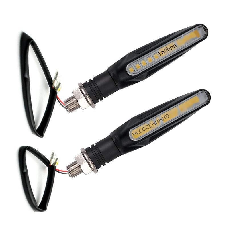 Ưu đãi đặc biệt 12LED xe máy một hình xi nhan nước đầu máy sửa đổi đèn tín hiệu LED xi nhan nước