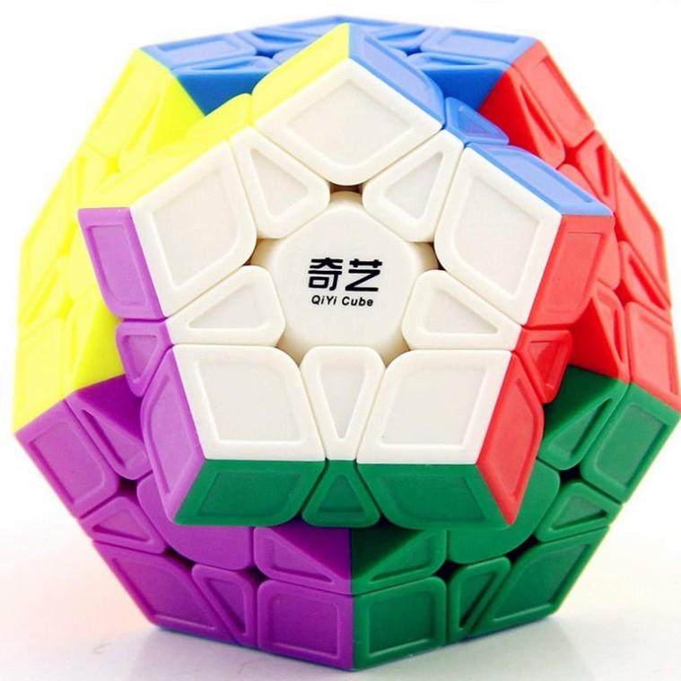 Rubik Megaminx QiYi QiHeng S Stickerless Rubik 12 Mặt Khối Lập Phương Rubik Biến Thể