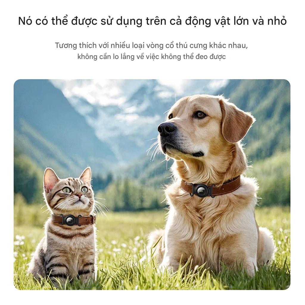 Thiết bị định vị GPS cho thú cưng Hoco E91C định vị toàn cầu cho iOS, thiết kế dạng đai đeo cổ - Hàng chính hãng