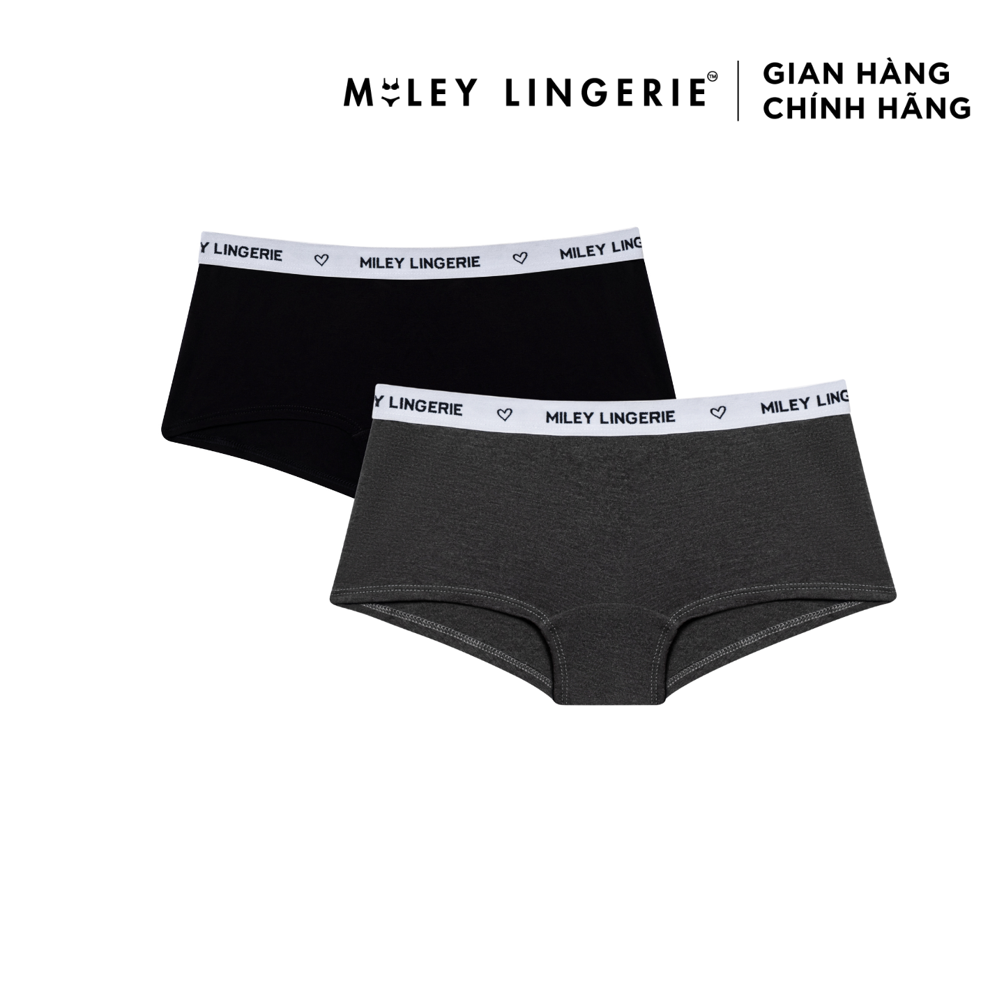 Combo 2 Quần Boy Short Sợi Vải Thiên Nhiên Miley Lingerie - Màu ngẫu nhiên