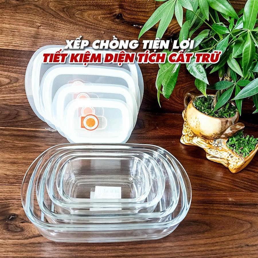 Khay nướng thủy tinh chịu nhiệt PYRO 250ml-400ml-700ml-1LBormioli Rocco - HÀNG CHÍNH HÃNG