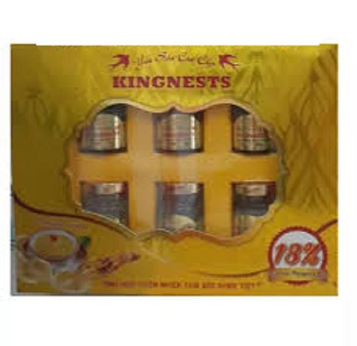 Yến sào Kingnest sâm 18% 6 lọ x 70ml