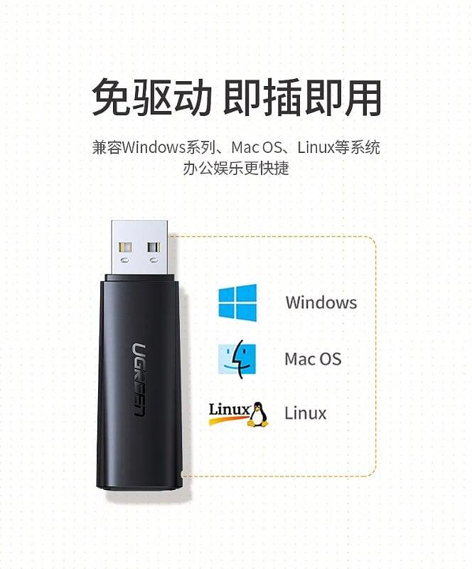 Ugreen UG60721CM264TK Màu Đen Đầu đọc thẻ USB 2.0 hỗ trợ thẻ SD/TF - HÀNG CHÍNH HÃNG