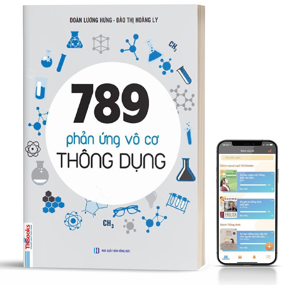 Sách - 789 phản ứng vô cơ thông dụng