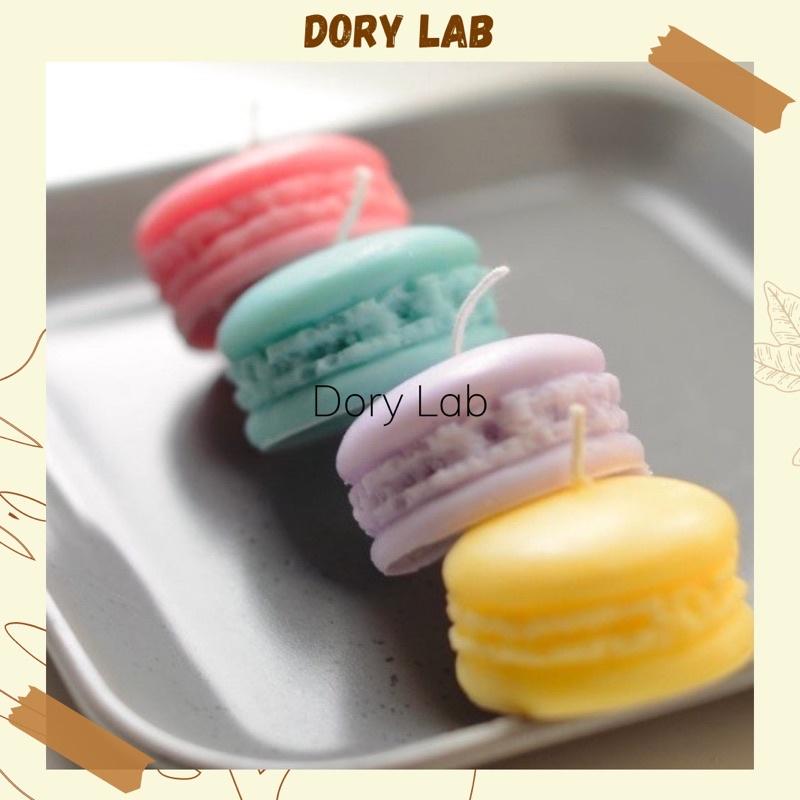 Nến Thơm Bánh Macaron Mini 1 Màu Xinh Xắn, Phụ Kiện Decor Chụp Ảnh - Dory Lab