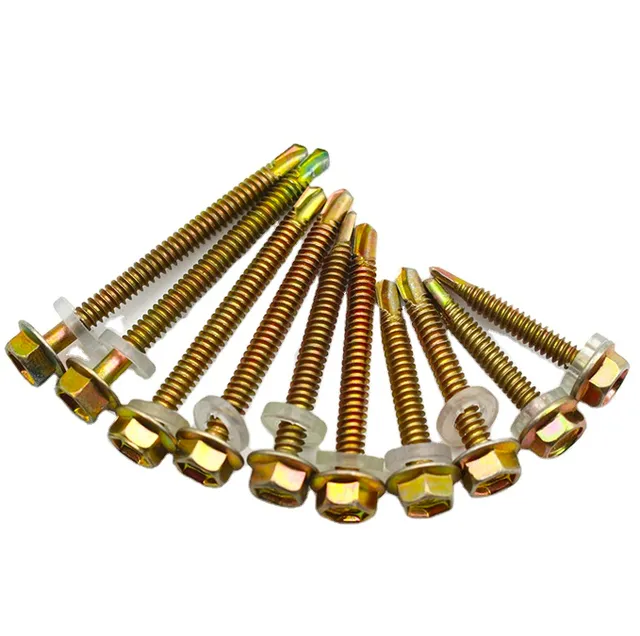 VÍT BẮN TÔN GỖ ĐẦU LỤC GIÁC từ 3p đến 10p- Đầu Gỗ