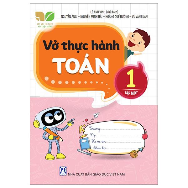 Sách - Vở Thực Hành Toán 1 - Tập 1 (Kết Nối Tri Thức)