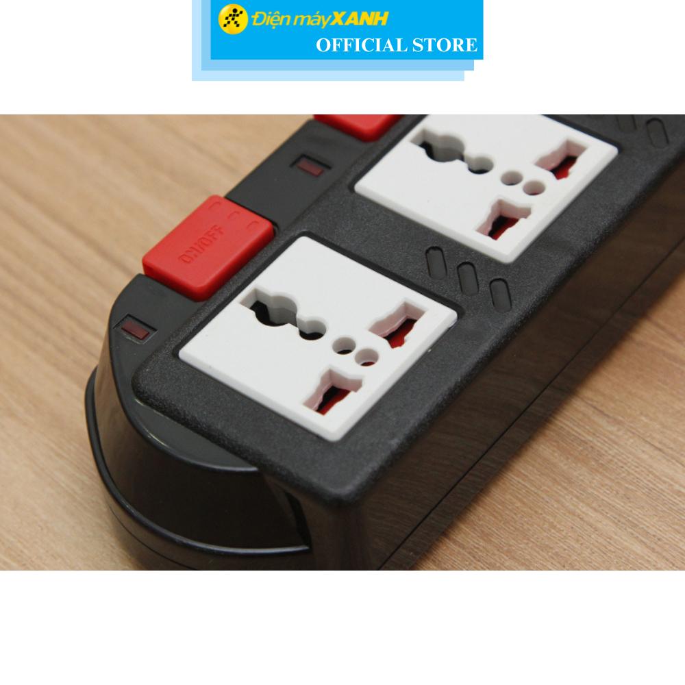 Ổ cắm điện Điện Quang 5 lỗ 5m SM750SL - Hàng Chính Hãng