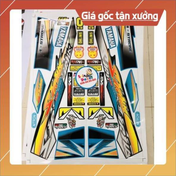 Tem rời sirius xanh 3 lớp ko bay màu