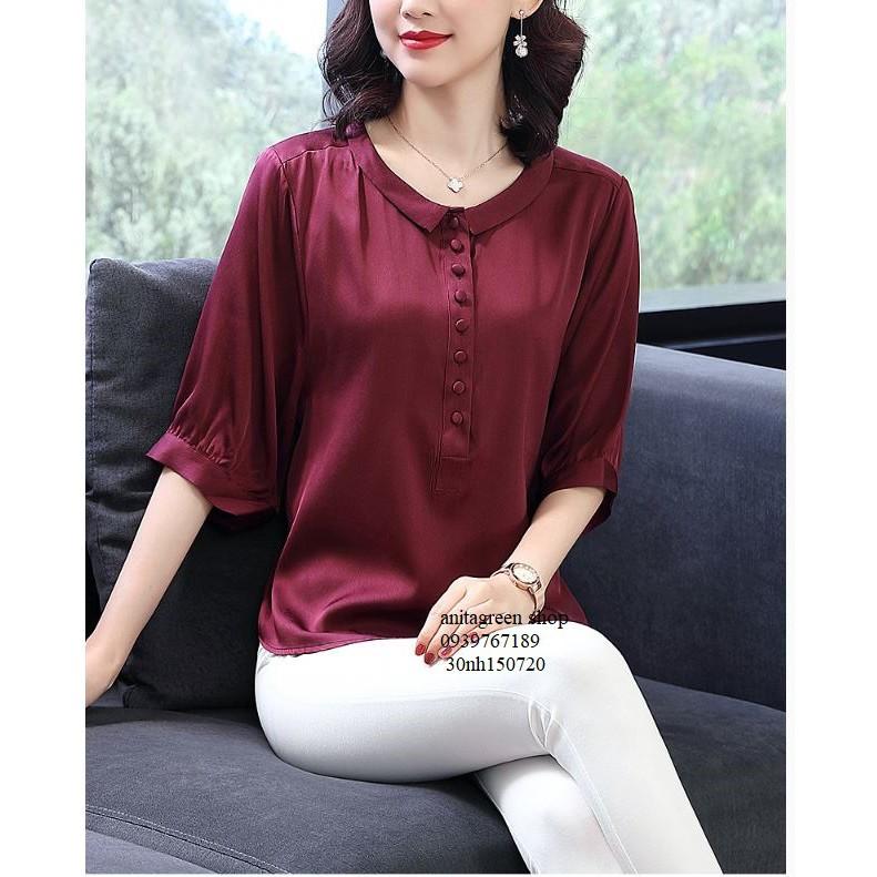 nh150720-SƠ MI TRUNG NIÊN KIỂU TAY LỠ