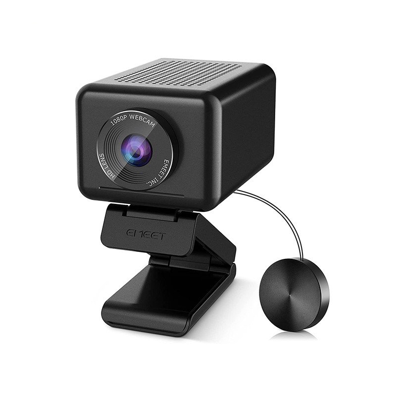 Emeet Jupiter - Webcam Tích Hợp Micro Kèm Loa, Góc Rộng 96°, Tự Động Lấy Nét, Khử Ồn Khử Vọng - Hàng Chính Hãng