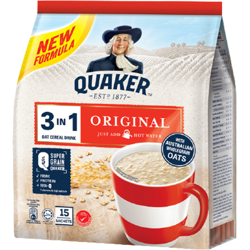 Combo 3 Yến mạch Quaker Thượng hạng