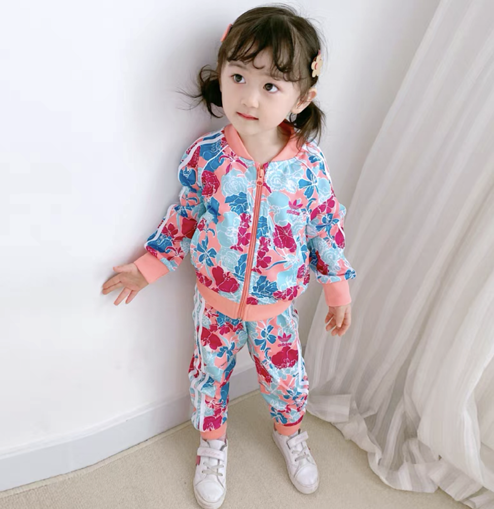Set Bộ Cho Bé Gái. Bộ Thun Thể Thao  Cho Bé Gái Hàng Quảng Châu Loại 1 Cao Cấp