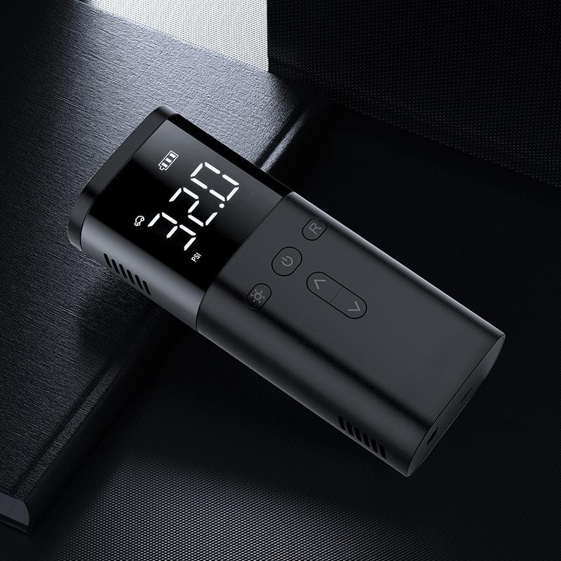 Phong cách mới nhất máy bơm không khí ô tô không dây thông minh gia đình ô tô điện di động máy bơm không khí lốp ô tô máy bơm đa chức năng