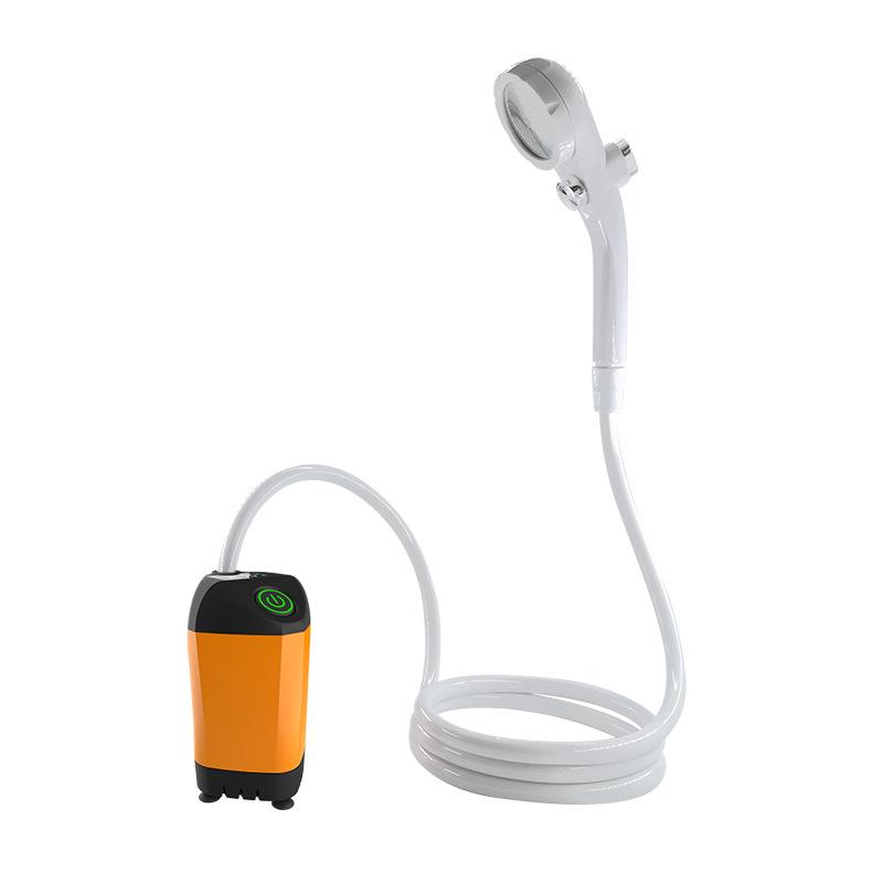 Vòi sen ngoài trời di động, tích hợp 4800 mAh, vòi hoa sen cắm trại áp lực nước cao, vòi hoa sen cắm trại sạc điện để làm sạch động vật nuôi ở bãi biển ngoài trời