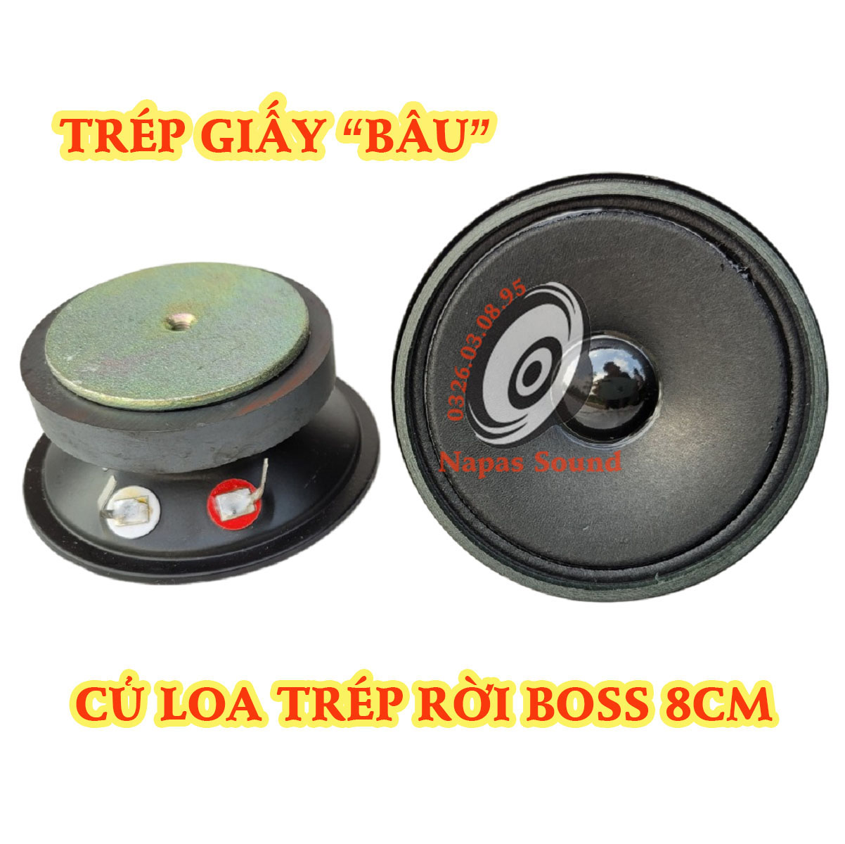 LOA TÉP BOSS - LOA TÉP BÂU - GIÁ 1 CÁI - CỦ LOA TREBLE BOSS 8