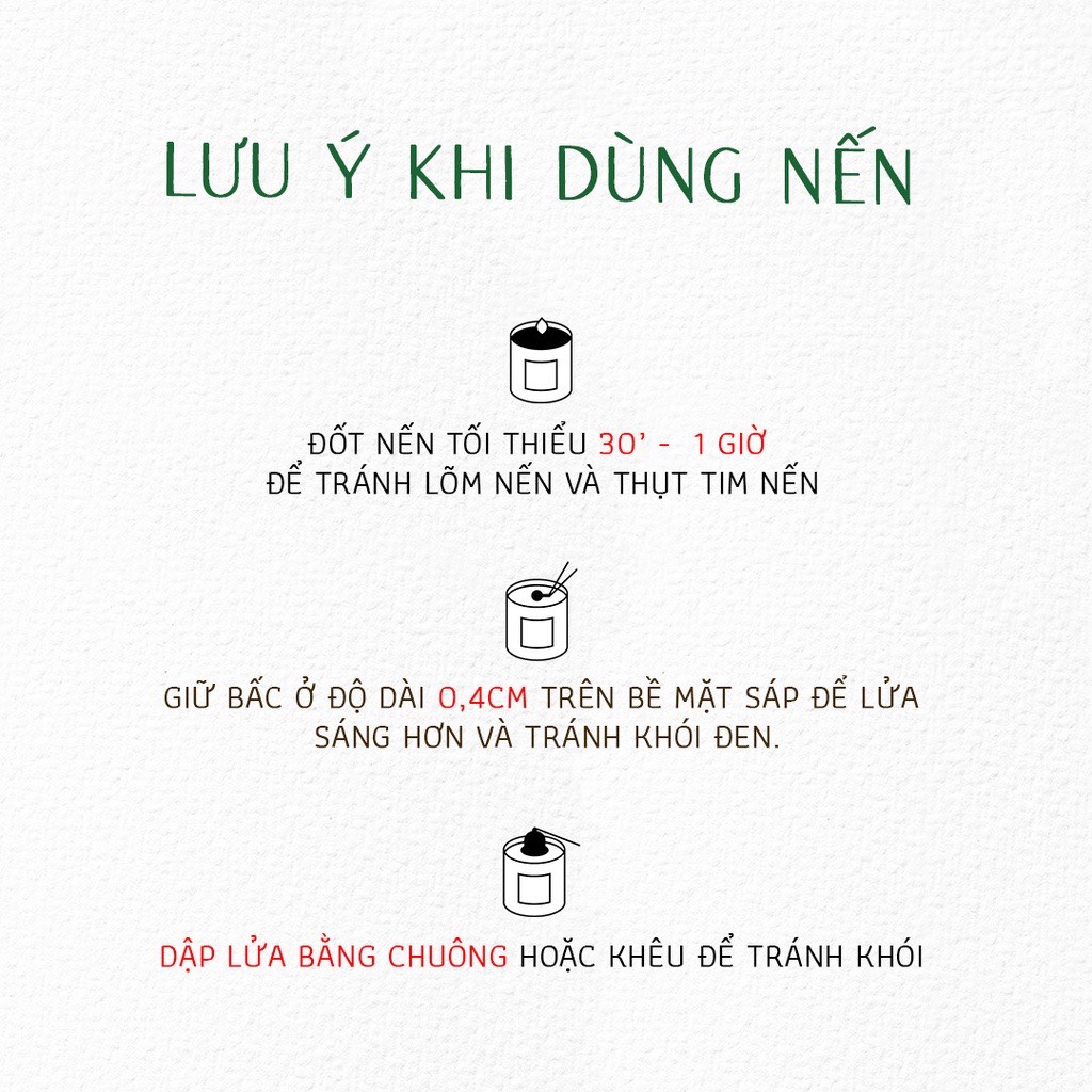 Nến thơm tinh dầu cao cấp không khói an toàn Candle Cup - WHITE BIRCH - M - 200G