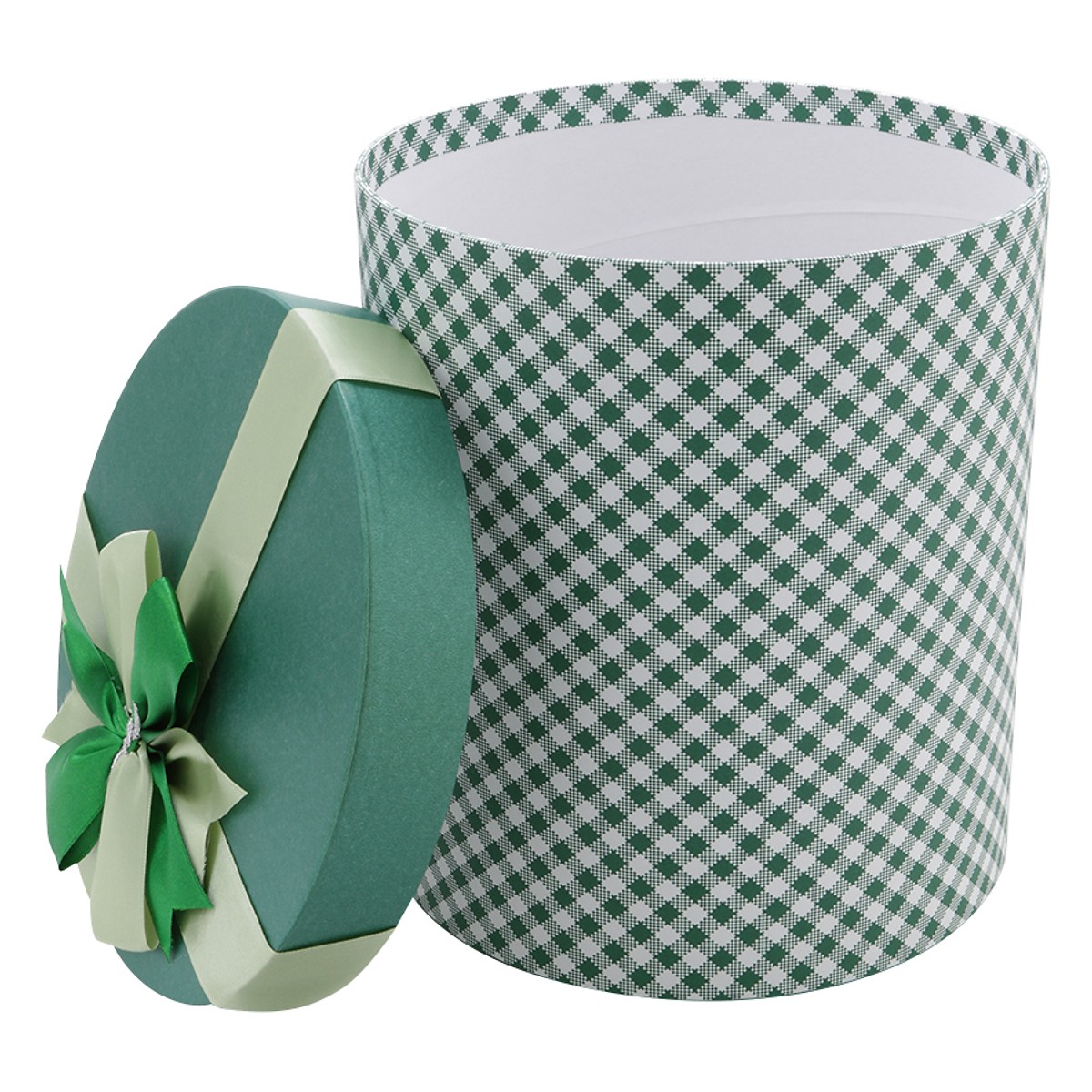 Hộp Quà Tròn  T007 (22 x 25 cm) - Giao màu ngẫu nhiên