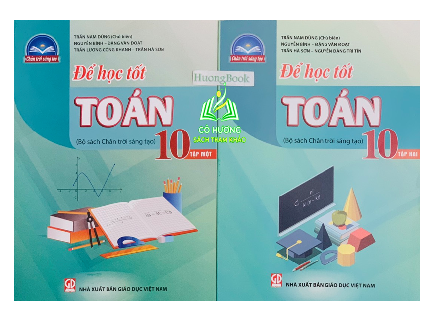 Sách - Combo Để học tốt Toán + Ngữ văn 10  - ĐN