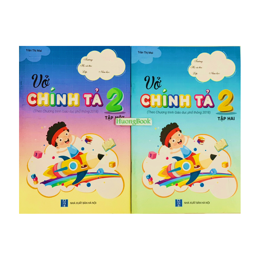 Sách - Combo 2 cuốn Vở chính tả lớp 2 - 2023