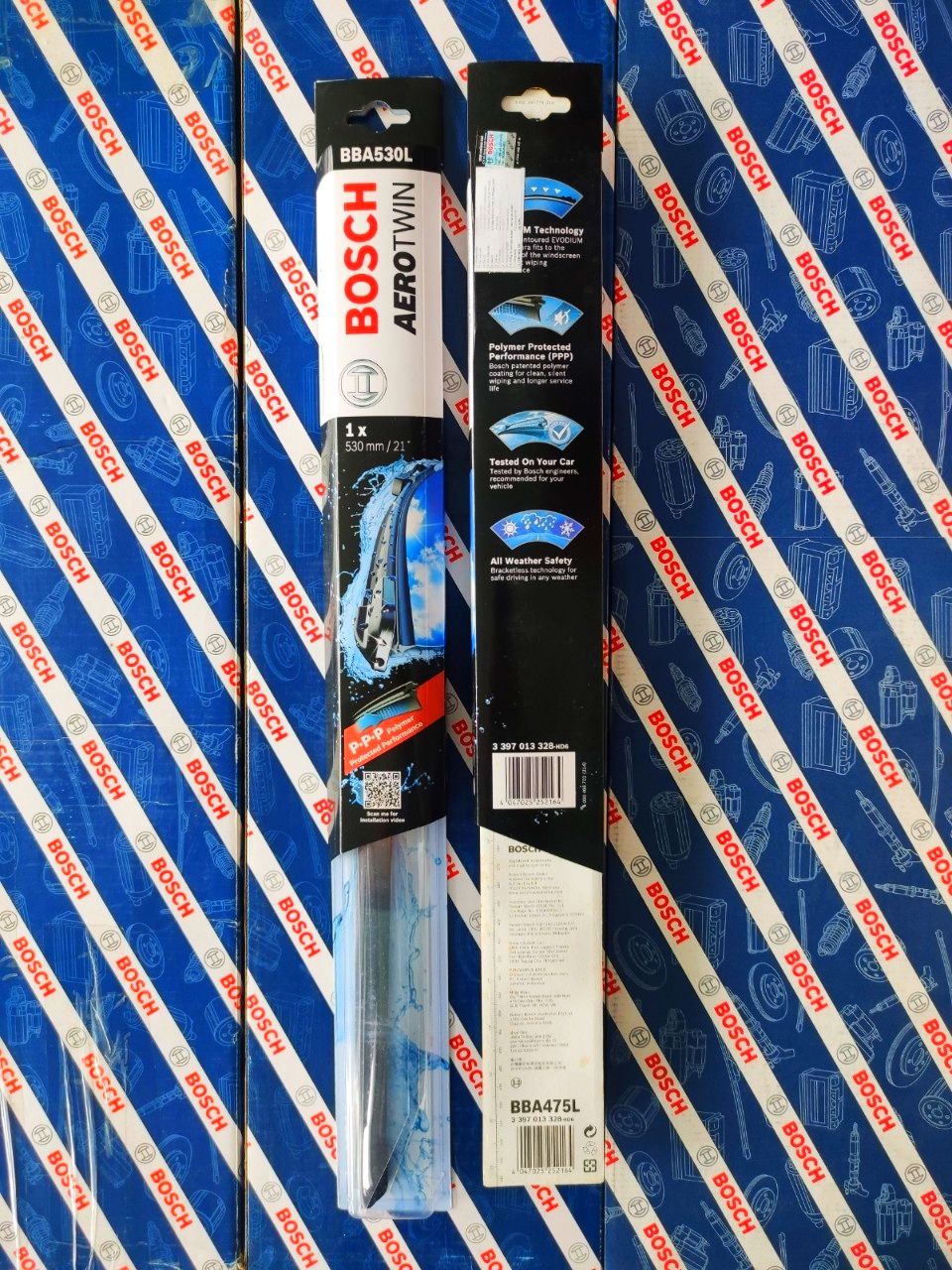 Bộ Thanh Gạt Mưa Bosch Cho Ford Escape 2.3 (2011-2013) Everest (2009-2015)- Bosch BCA19X19