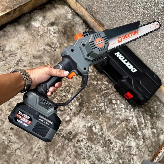 THÂN MÁY CƯA XÍCH PIN 10 INCH BRUSHLESS 3 TỐC ĐỘ M21-CX10PRO DEKTON - HÀNG CHÍNH HÃNG (KÈM THÙNG BMC)