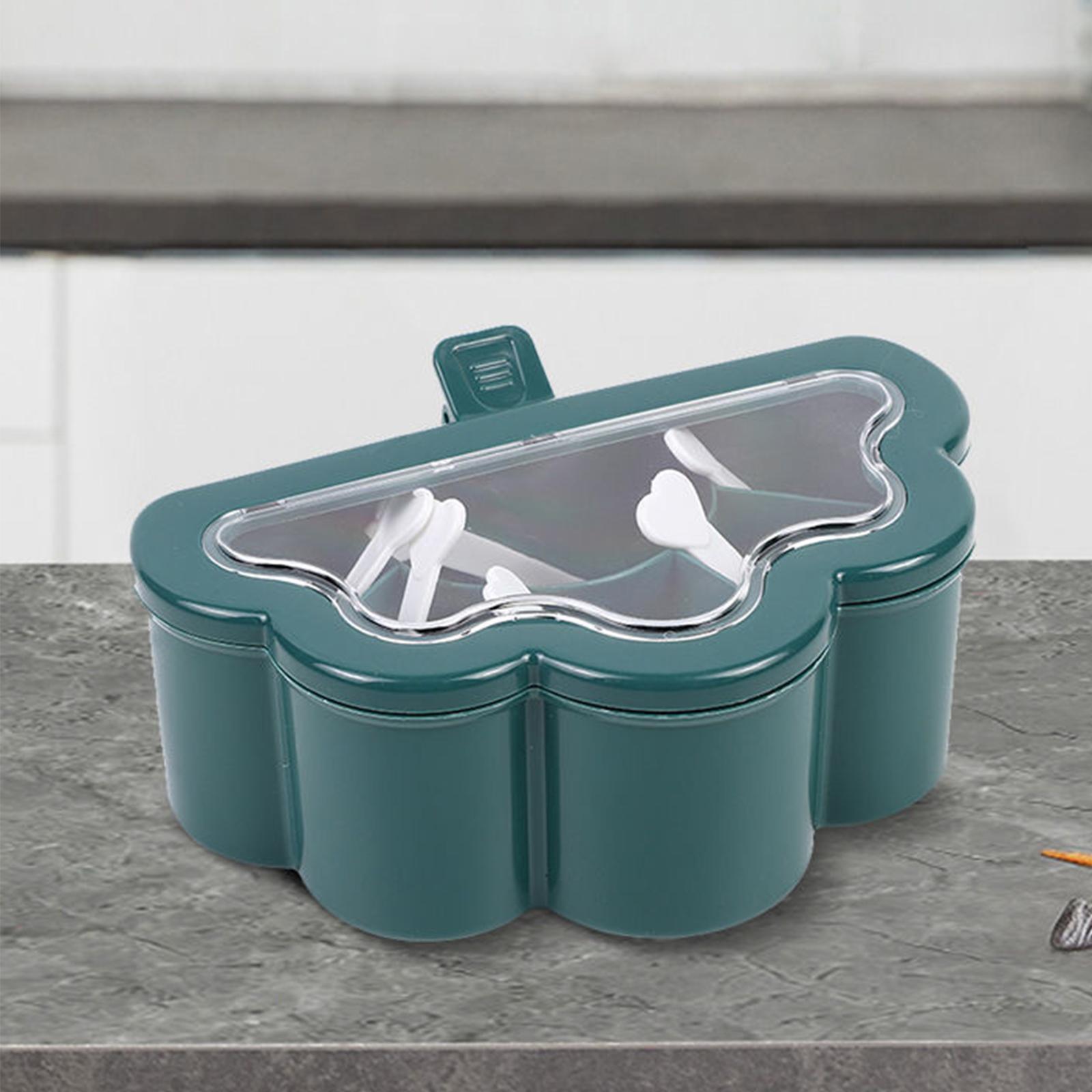 Spice Storage Container Durable Seasoning Box for Baking Restaurant Supplies