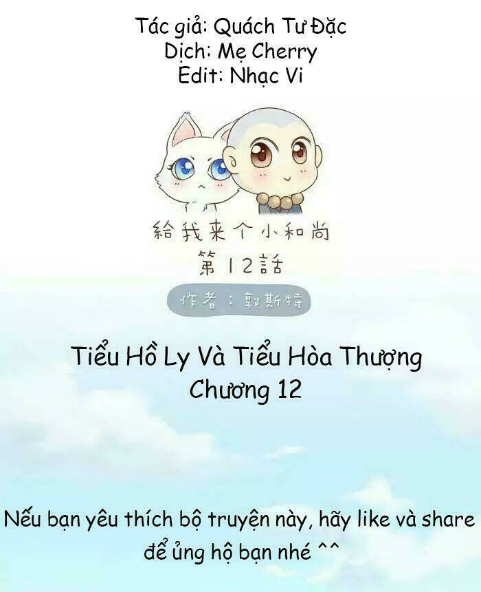 tiểu hồ ly vs tiểu hóa thượng chapter 12 1