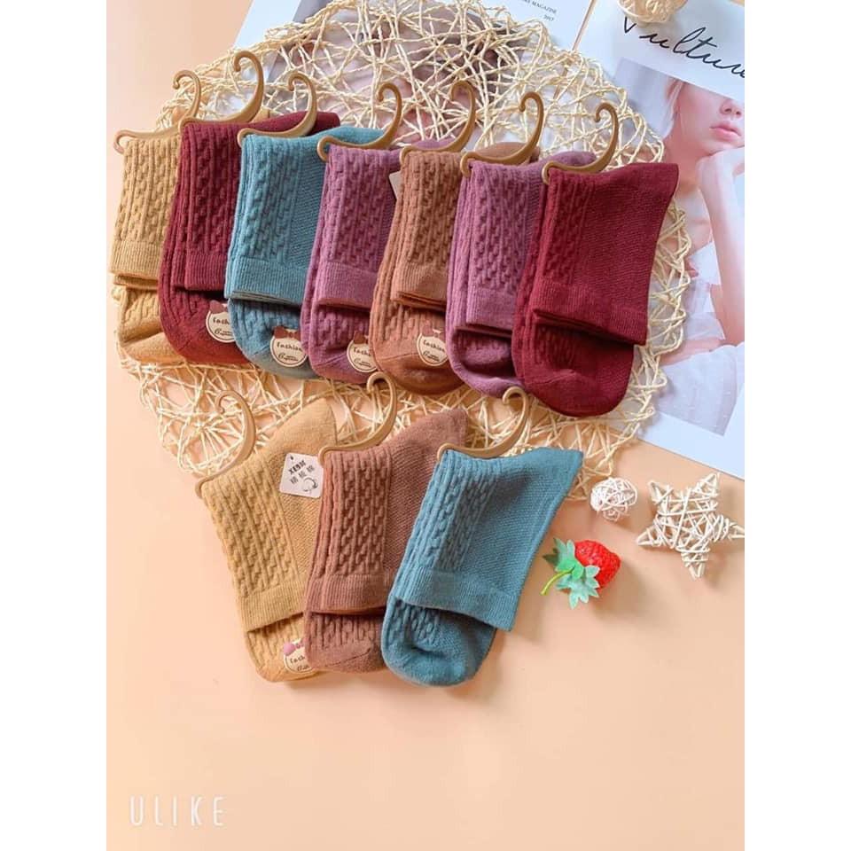 Tất hoa cúc set 10 đôi - TN09