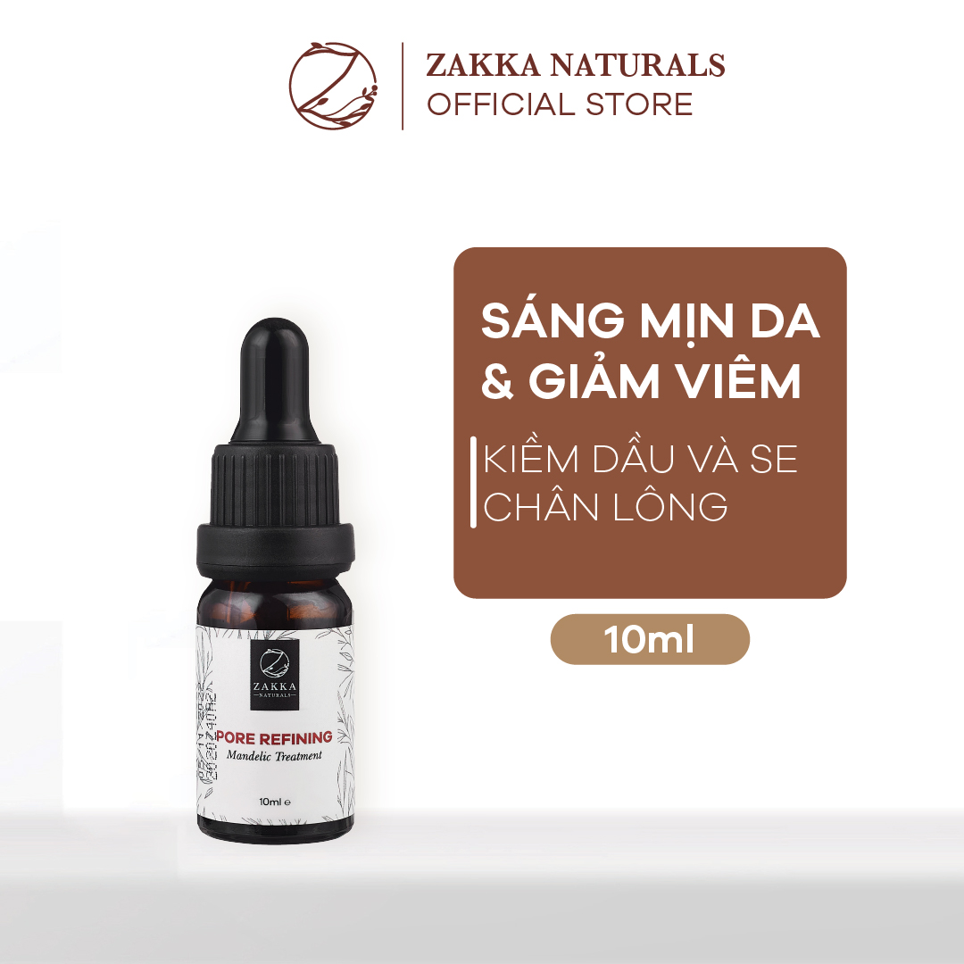 Serum (Tinh chất) Mandelic Giảm Mụn, Mờ Thâm, Tẩy Tế Bào Chết Hoá Học 10ml