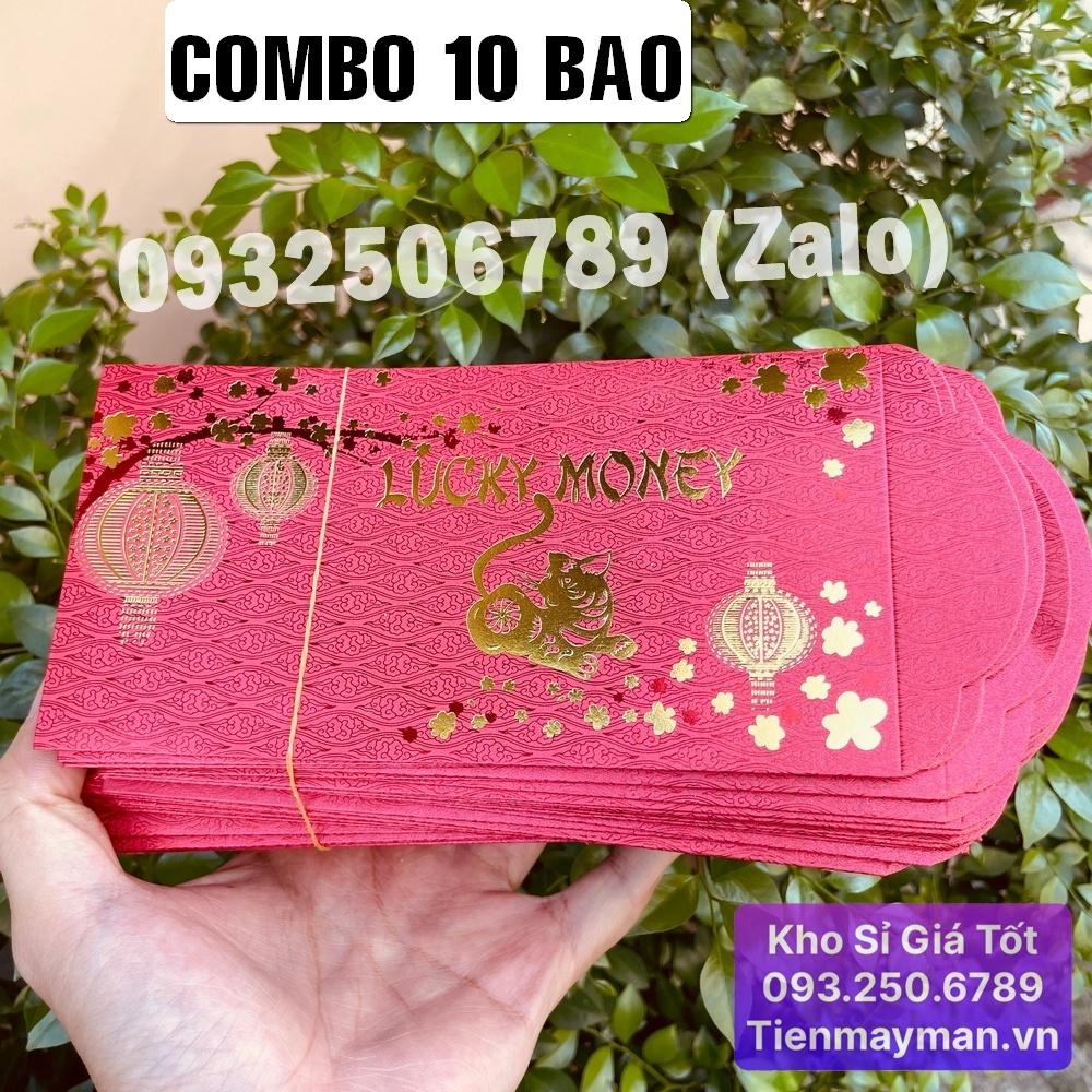 Bao Lì Xì Tết Quý Mão 2023 Hình Mèo Lucky Money Ép Kim - Hàng Nhập Ngoại Cao Cấp Rất Sang Trọng - NELI - RƯỚC LỘC XUÂN