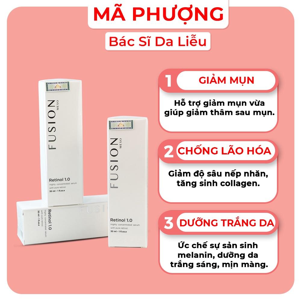Retinol Fusion 1% Meso Therapy Kem dưỡng da, chống lão hóa, mờ nám, giảm mụn trẻ hóa làn da