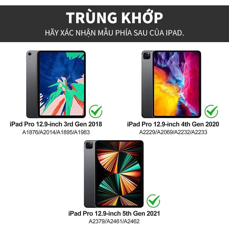 A1860 - A1890 - Bàn Phím Bluetooth Magic Dành Cho iPad Pro 11 12.9 Air 4 5 Gen 10th 10.9