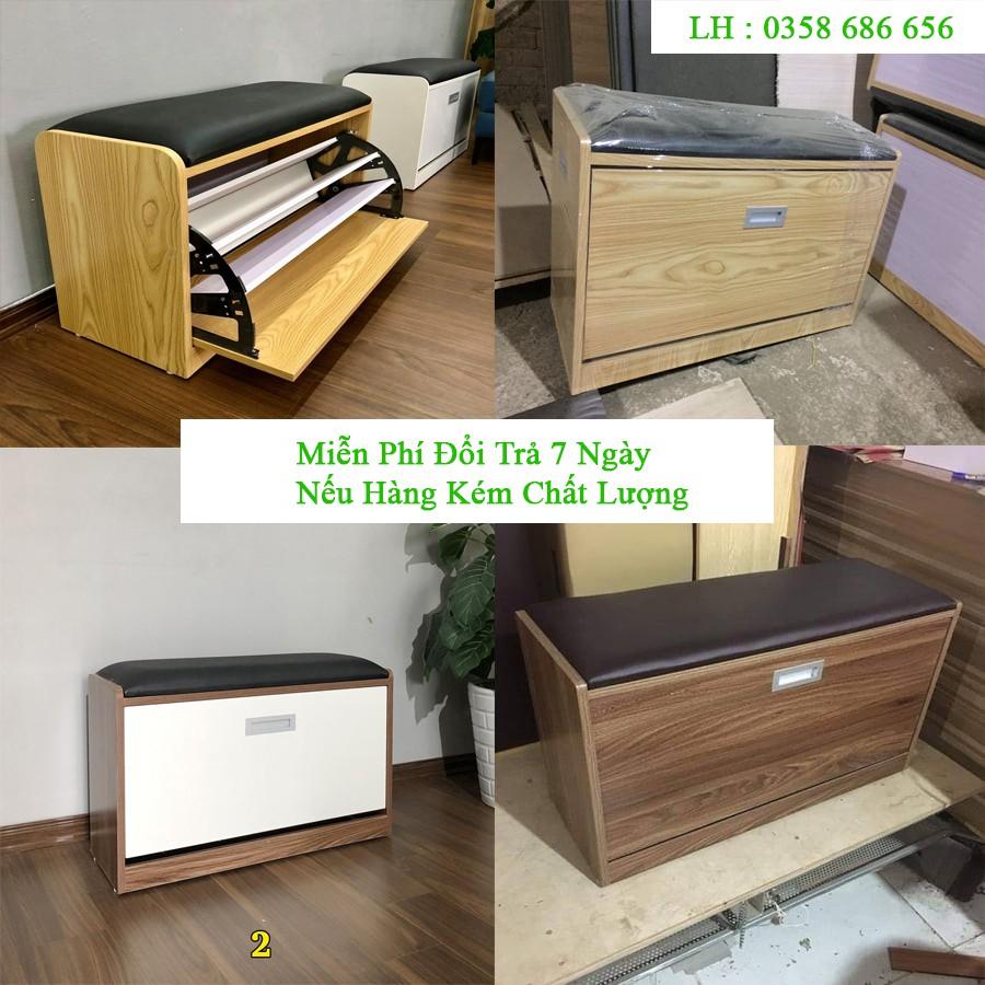 Tủ Giày Thông Minh 3 Tầng Có Ghế Ngồi Để Được Giày Cao Gót Kích thước 80x30x45 Để Được 12 Đôi