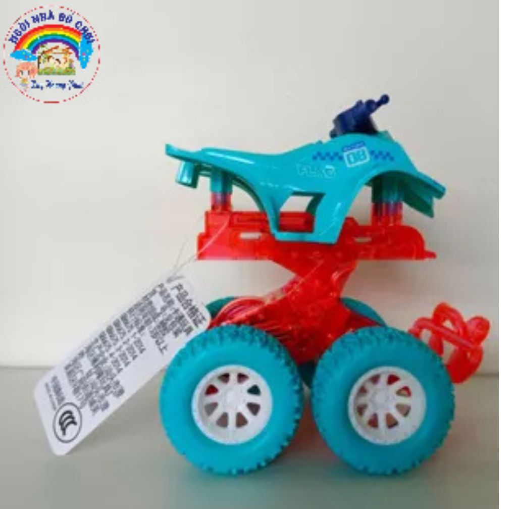 Xe MÔ TÔ đồ chơi, siêu xe địa hình 4 bánh, chất liệu xe bằng nhựa cao cấp, bánh xe bằng cao su mềm. Kích thước xe:D12*R1O*C12