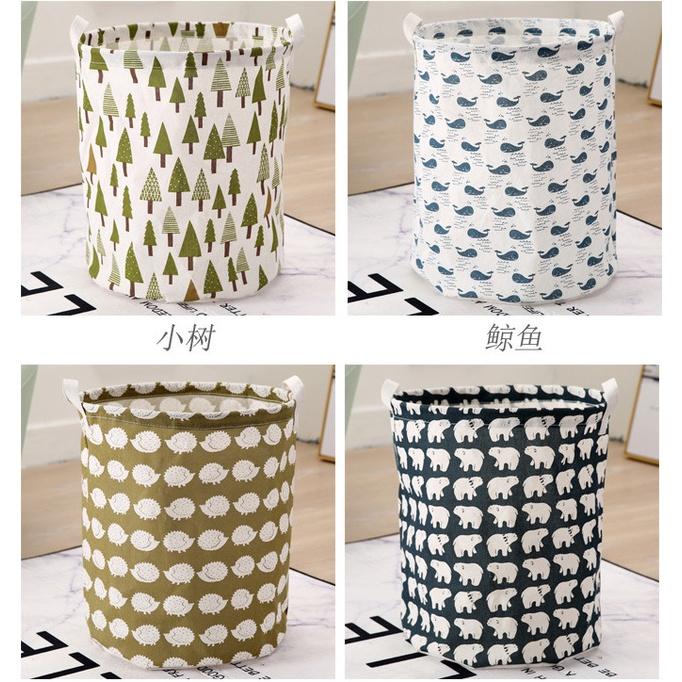 Sọt vải đựng đồ tròn to,giỏ đựng đồ đa năng