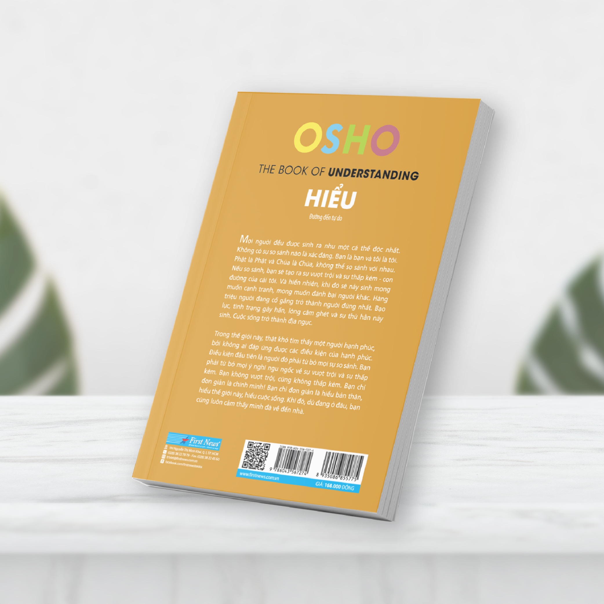 Sách OSHO Hiểu - Đường Đến Tự Do