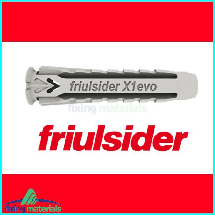 Túi 100 cái tắc kê nhựa Friulsider X1 (size 6mm, 8mm, 10mm