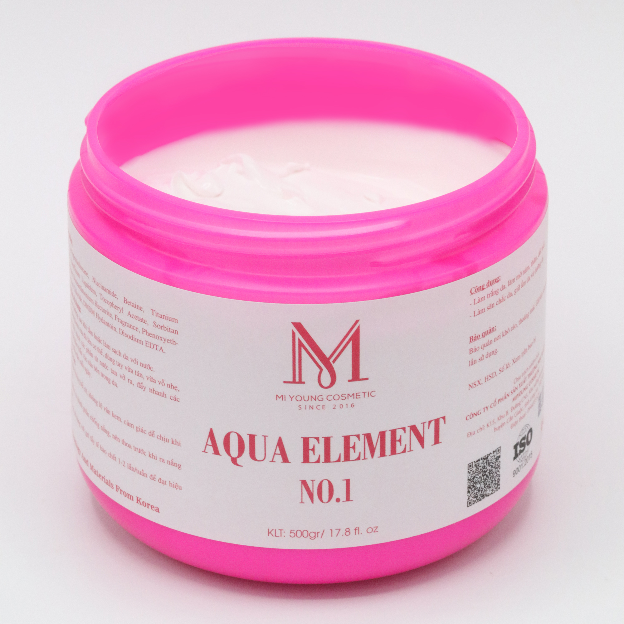 Kem Dưỡng Trắng Da Phân Tử Nước Mi Young Aqua Element No.1 - 500gr