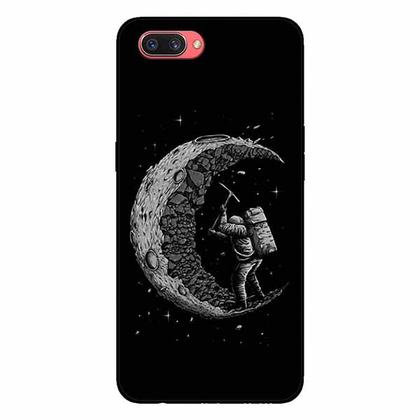 Ốp lưng in cho Realme C1 Đào Trăng