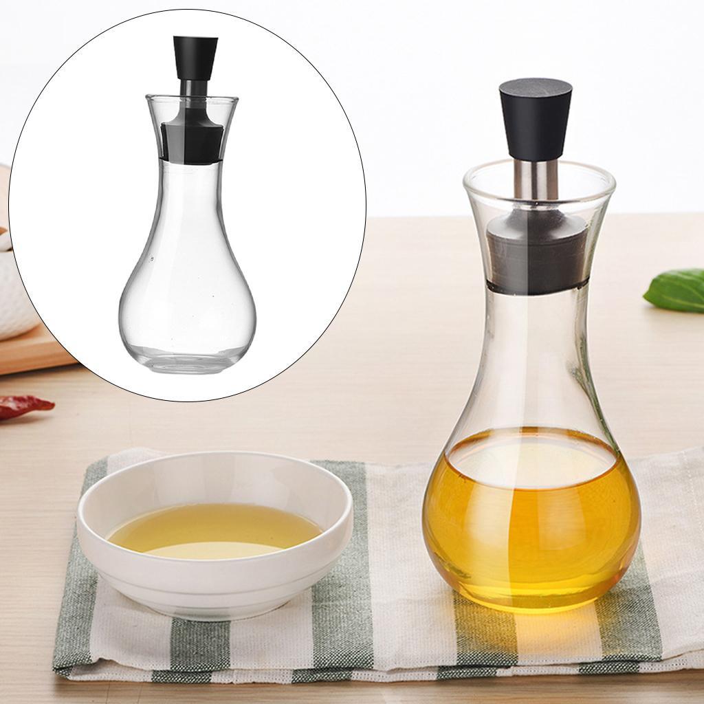 Oil Vinegar Dispenser Kitchen Supplies Oil Can Glass Olive Oil Dispenser 250ml