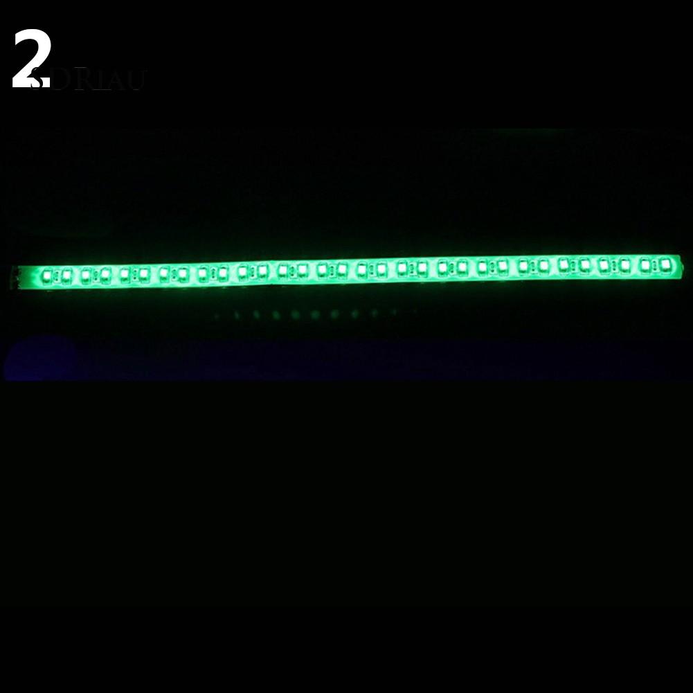 Dây đèn 32 bóng LED 12V 30cm đi đường ban ngày trang trí cho xe hơi nhiều màu