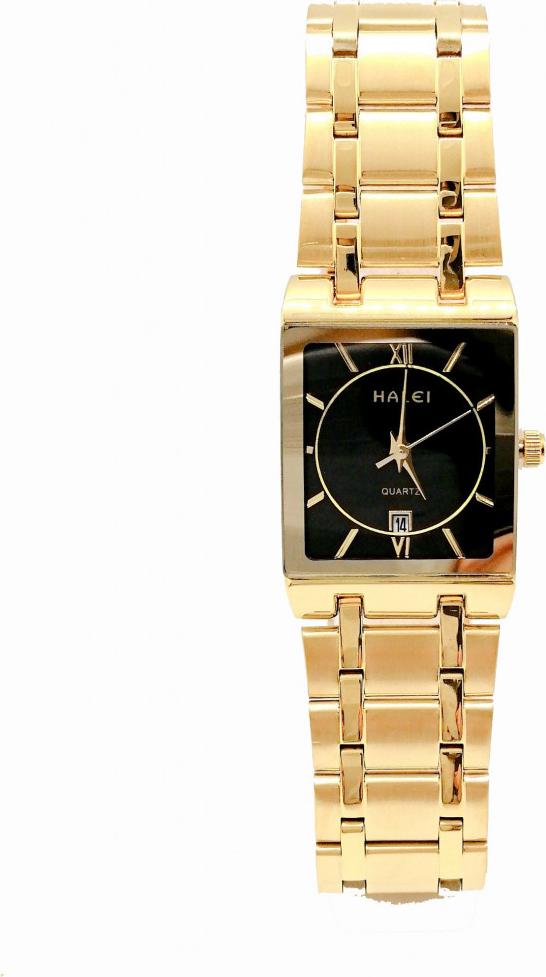 Đồng Hồ Nữ Halei HL564 Dây vàng mặt vuông