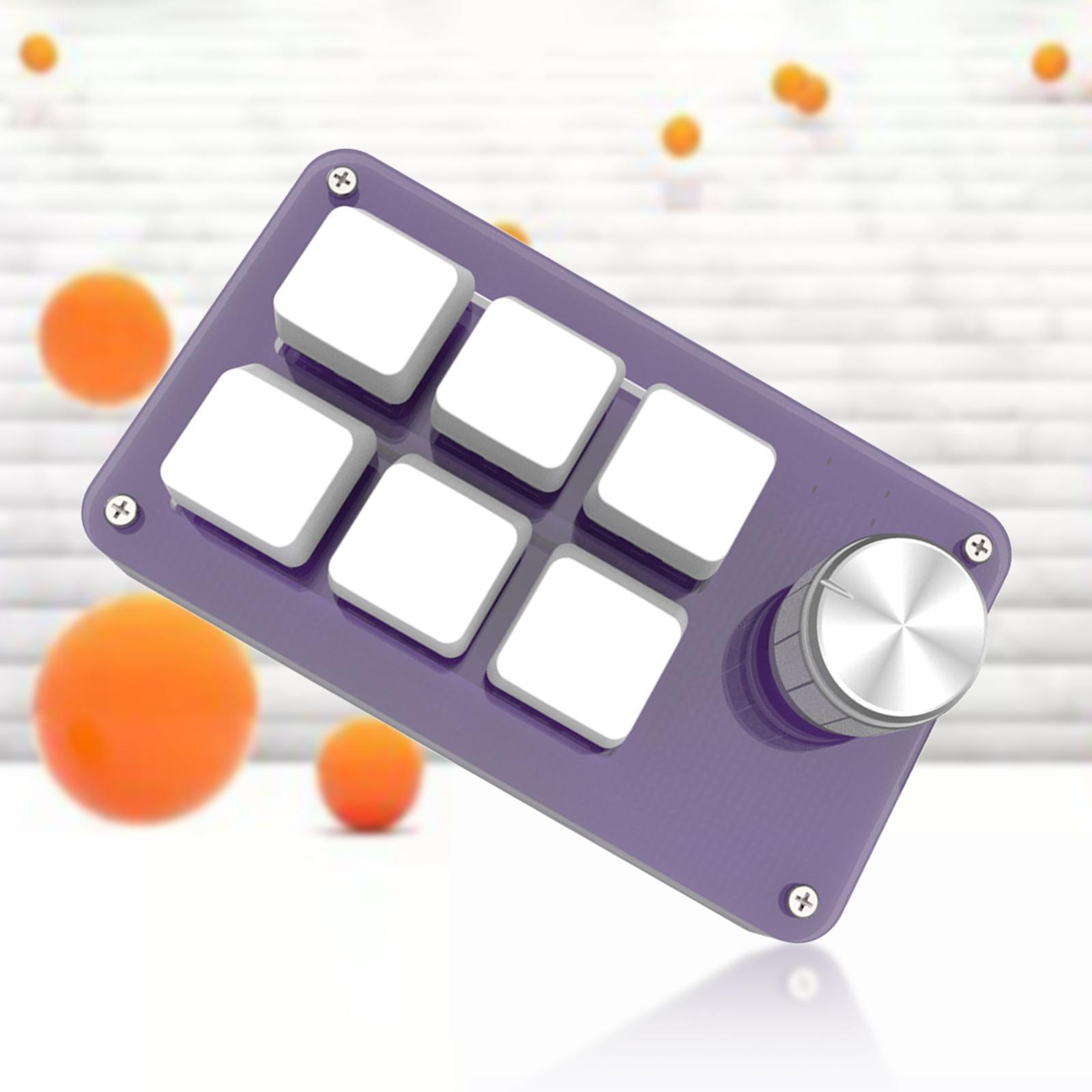 Mini Wired Mechanical Keyboard Custom Keypad for E-Sports Drawing PC
