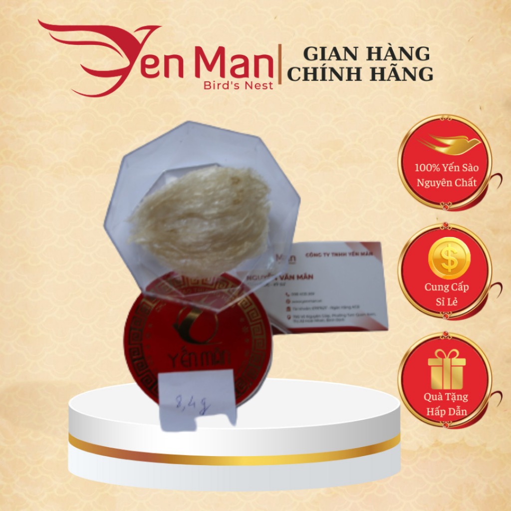 Yến Sào Tinh Chế Sợi Dài loại 1 – Shop Yến Mân